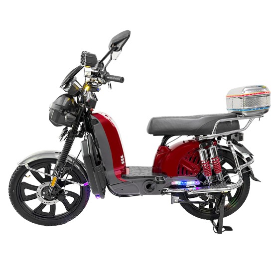 Bilin King, Golden Ox Head Lamp, Front and Rear Oil Dishes, Rear Electroplated Dual Reduction, Metal Trunk, Fully Equipped Ambient Lighting